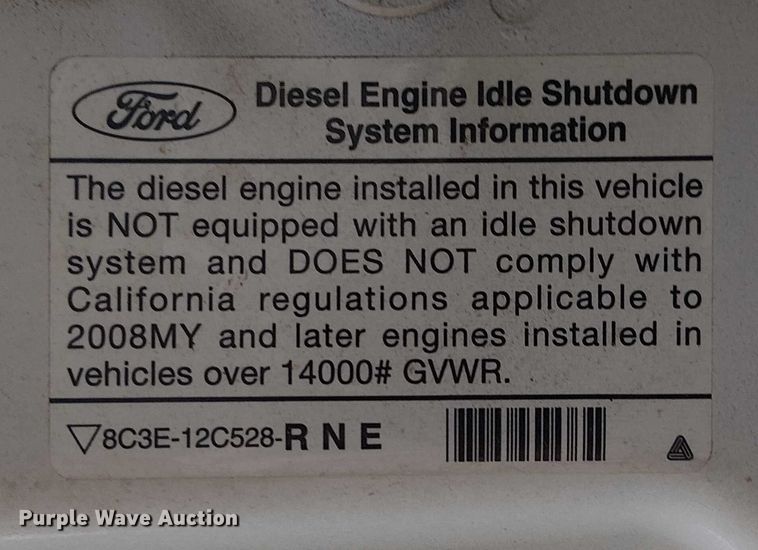 image for item EG8575 2008 Ford F550 Super Duty bucket truck
