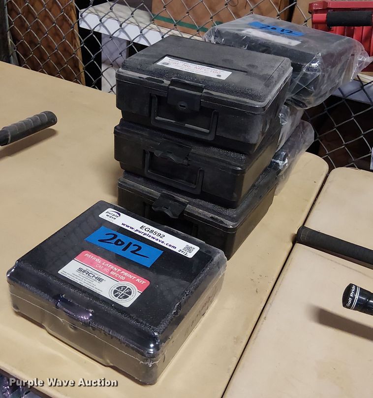 image for item EG8592 (7) sirchie patrol finger print kit hardcase MFC100