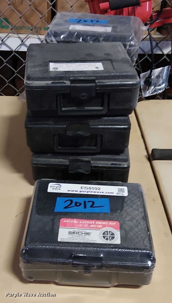 image for item EG8592 (7) sirchie patrol finger print kit hardcase MFC100