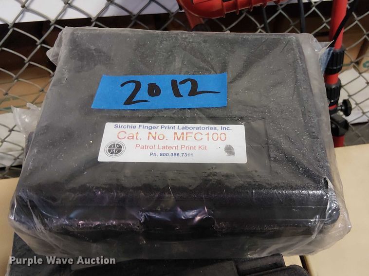 image for item EG8592 (7) sirchie patrol finger print kit hardcase MFC100