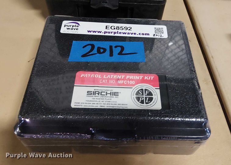 image for item EG8592 (7) sirchie patrol finger print kit hardcase MFC100