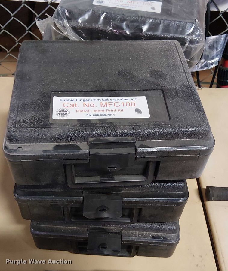 image for item EG8592 (7) sirchie patrol finger print kit hardcase MFC100