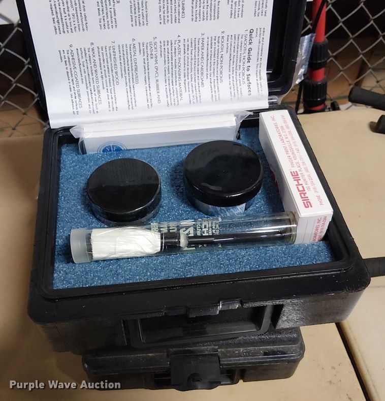 image for item EG8592 (7) sirchie patrol finger print kit hardcase MFC100