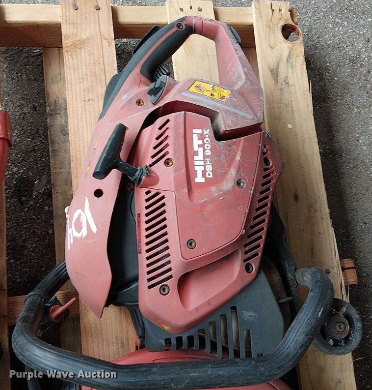 image for item EG8619 (2) Hilti DSH900-X concrete saw