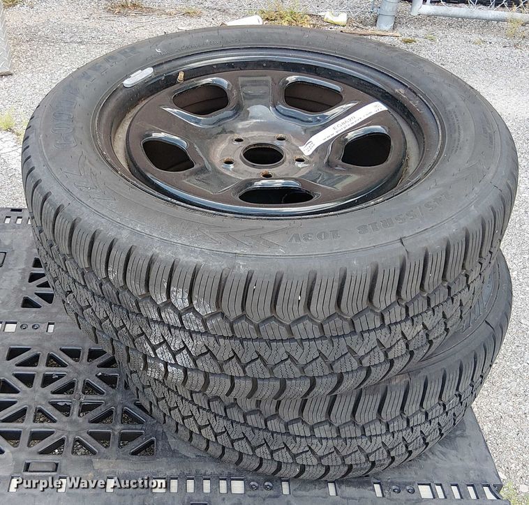 (2) Goodyear eagle 245/55R18 tires and wheels in Tulsa, OK | Item ...