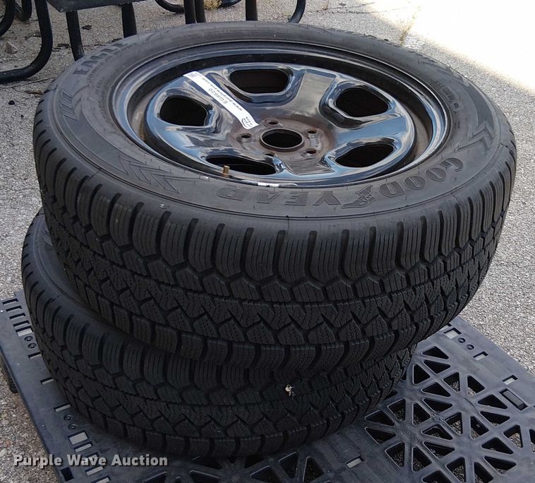 (2) Goodyear eagle 245/55R18 tires and wheels in Tulsa, OK | Item ...