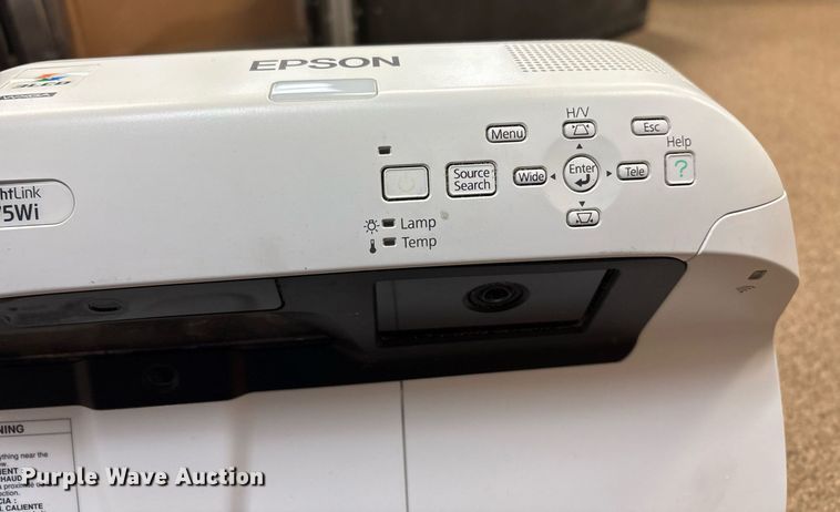 image for item EJ7606 Approximately 11 Epson Brightlink projectors