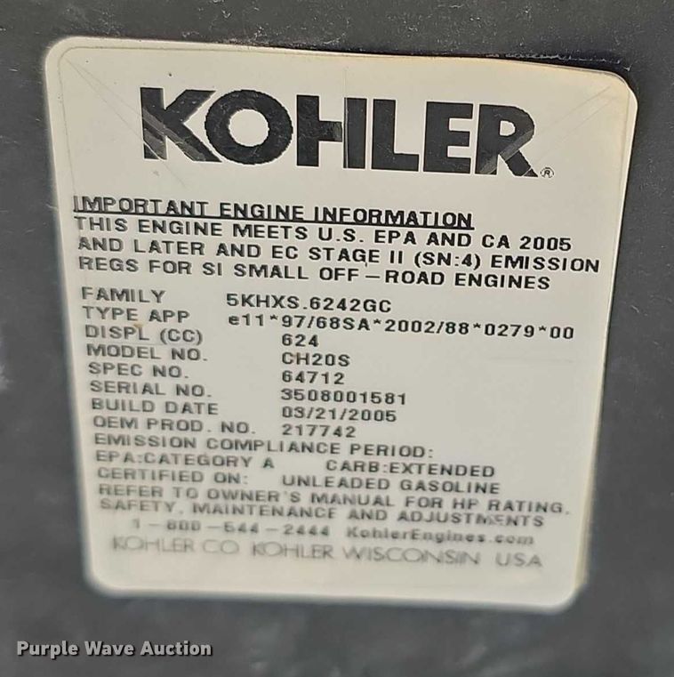 image for item EK5384 Miller Bobcat 250 welder/generator
