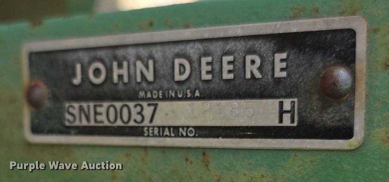 image for item EK5394 John Deere 37 sickle mower