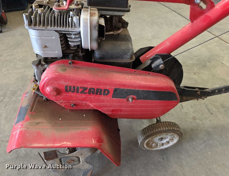 image for item EK5464 Wizard 21A340098 front tine tiller