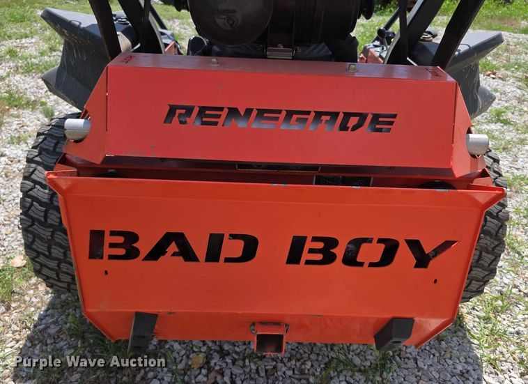 image for item EK5465 Bad Boy Renegade ZTR lawn mower