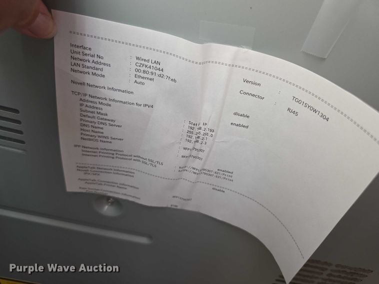 image for item EK5472 Toshiba DP3518A  multifunction printer