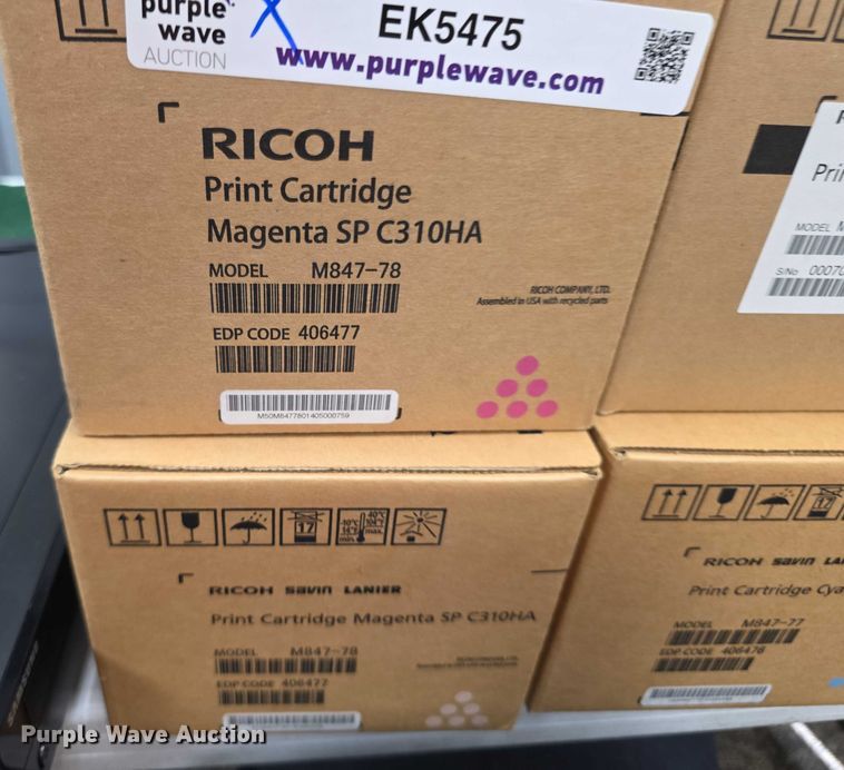 image for item EK5475 (12) ink printer cartridges 