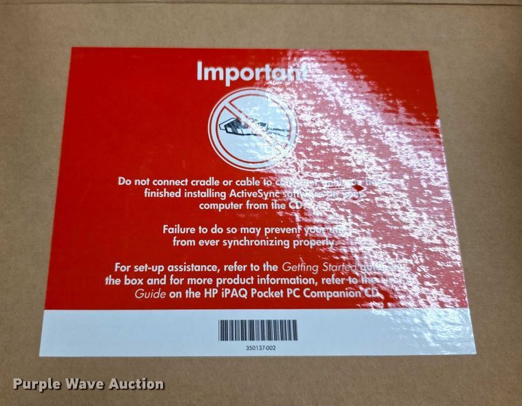 image for item EK5476 (2) HP iPAQ H400 pocket PC