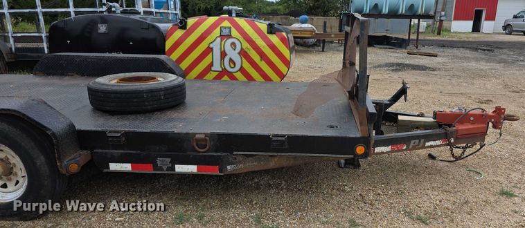 image for item EK5485 2016 PJ CC162 equipment trailer