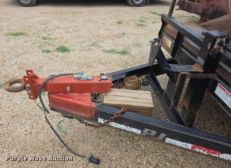 image for item EK5485 2016 PJ CC162 equipment trailer