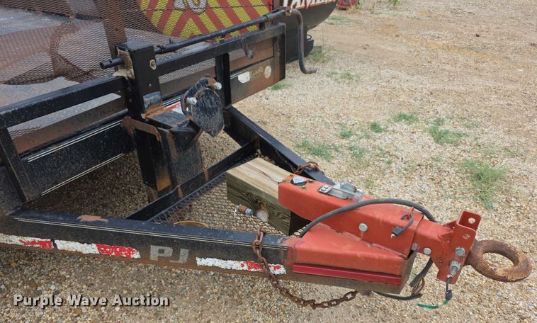 image for item EK5485 2016 PJ CC162 equipment trailer