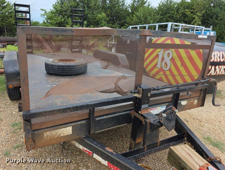 image for item EK5485 2016 PJ CC162 equipment trailer