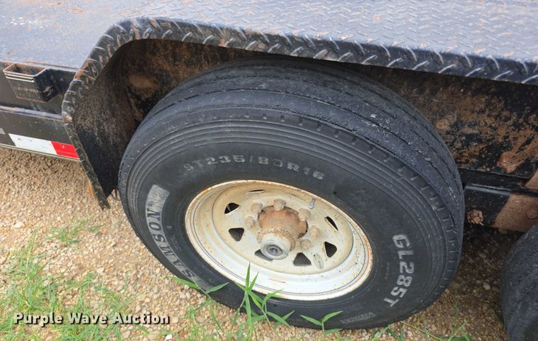 image for item EK5485 2016 PJ CC162 equipment trailer