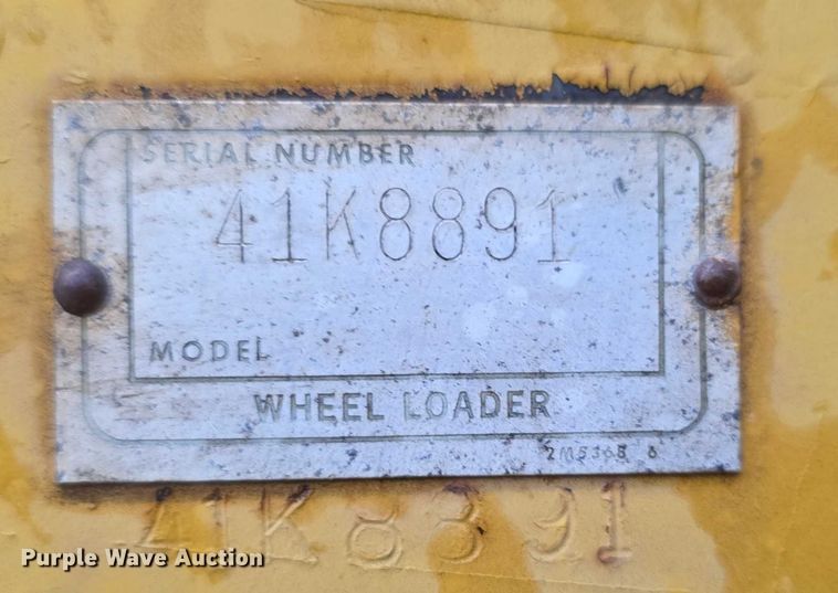 image for item EK5504 1979 Caterpillar 930 wheel loader