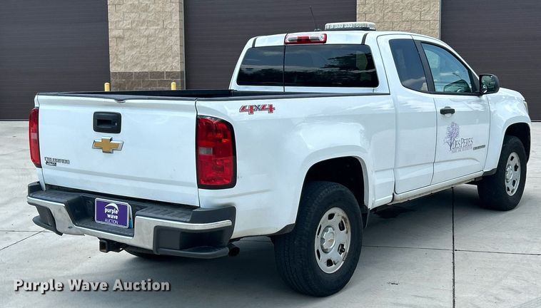 image for item EK8394 2016 Chevrolet Colorado Ext. Cab pickup truck