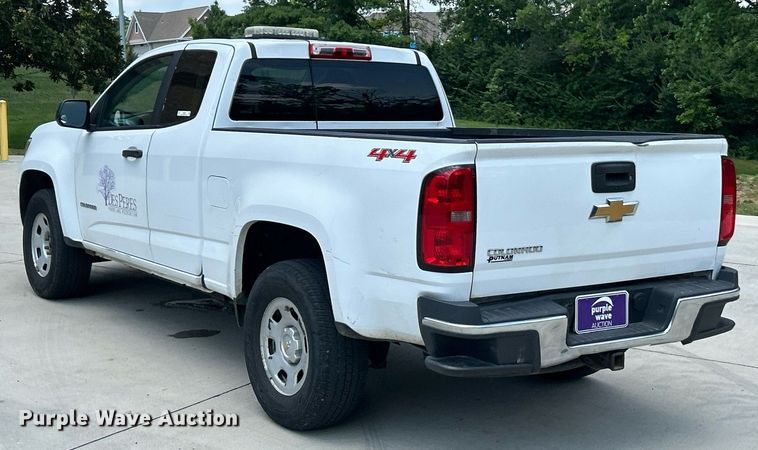 image for item EK8394 2016 Chevrolet Colorado Ext. Cab pickup truck