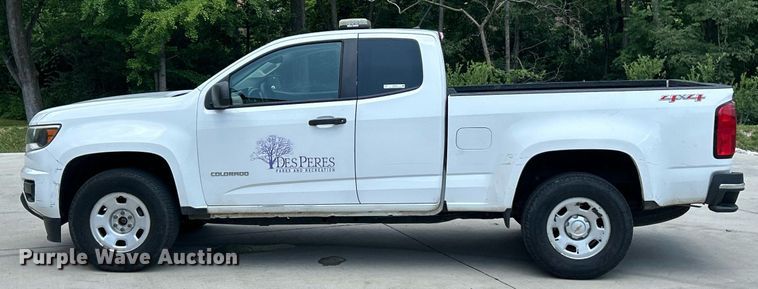 image for item EK8394 2016 Chevrolet Colorado Ext. Cab pickup truck