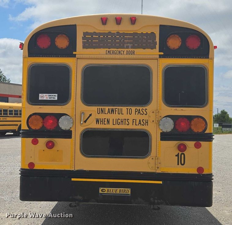 image for item EM2156 2006 Blue Bird All American school bus