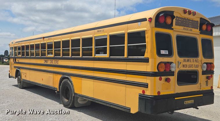 image for item EM2156 2006 Blue Bird All American school bus