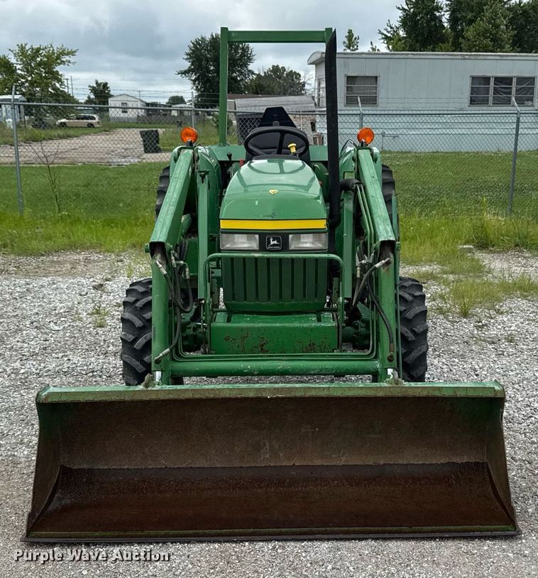 image for item EM2164 1997 John Deere 1070 MFWD tractor