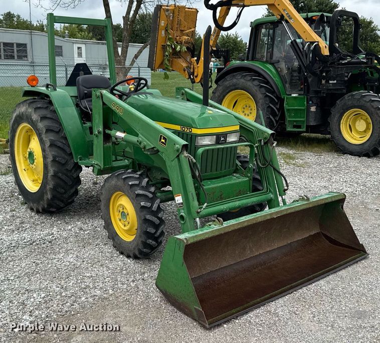 image for item EM2164 1997 John Deere 1070 MFWD tractor