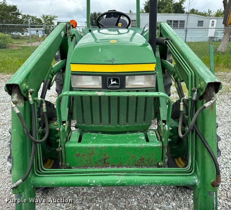 image for item EM2164 1997 John Deere 1070 MFWD tractor