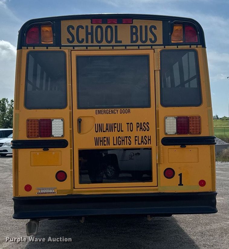image for item EM2175 2011 Thomas B2 Bus Chassis school bus