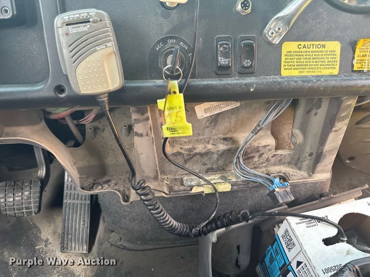 image for item EM2175 2011 Thomas B2 Bus Chassis school bus