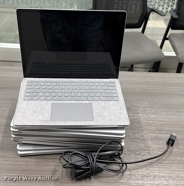 image for item EM3799 (10) Microsoft 1868 Surface laptops