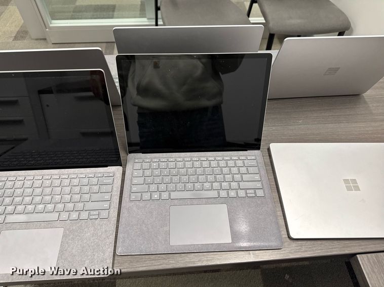 image for item EM3799 (10) Microsoft 1868 Surface laptops