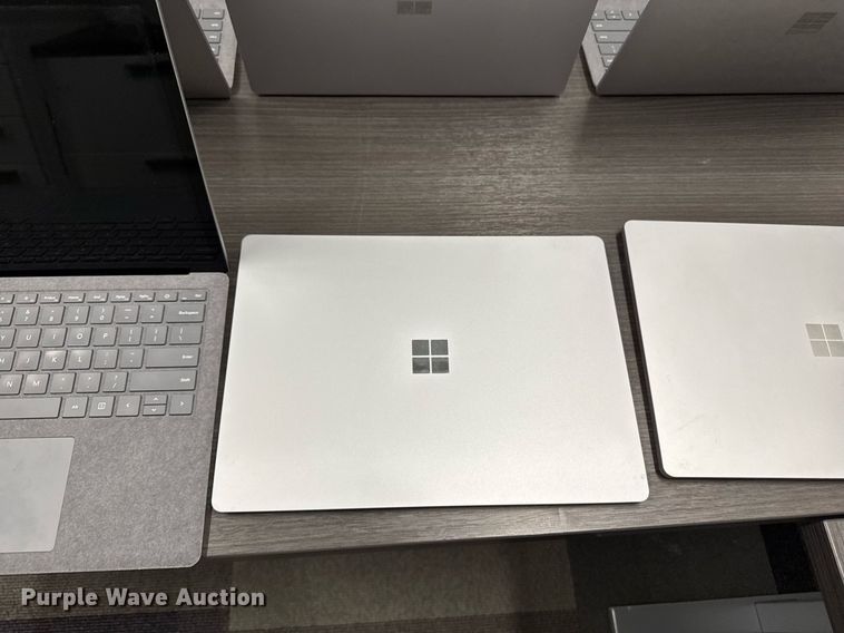 image for item EM3799 (10) Microsoft 1868 Surface laptops