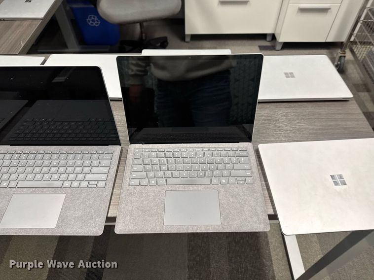 image for item EM3799 (10) Microsoft 1868 Surface laptops