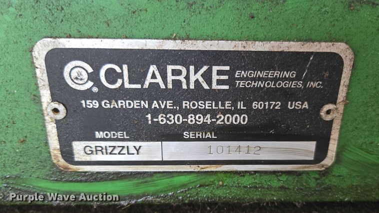 image for item EN2020 Clarke Grizzly turf 