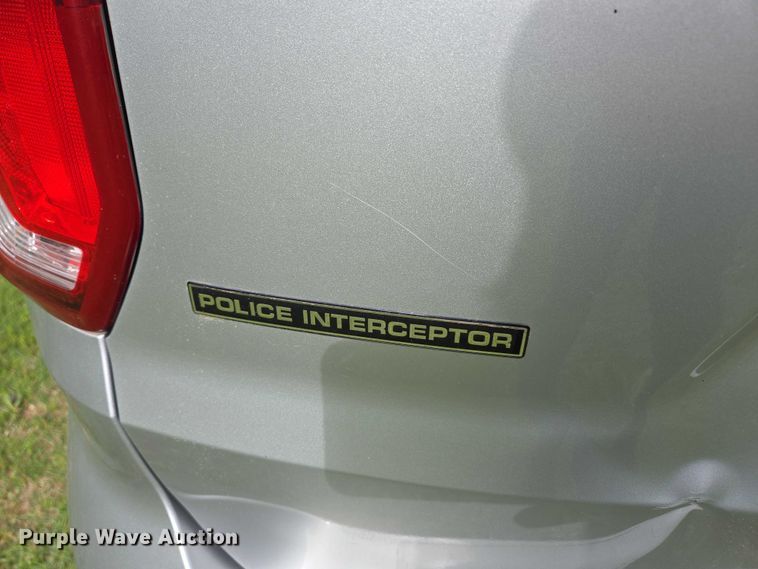 image for item EN3772 2016 Ford Explorer Police Interceptor SUV