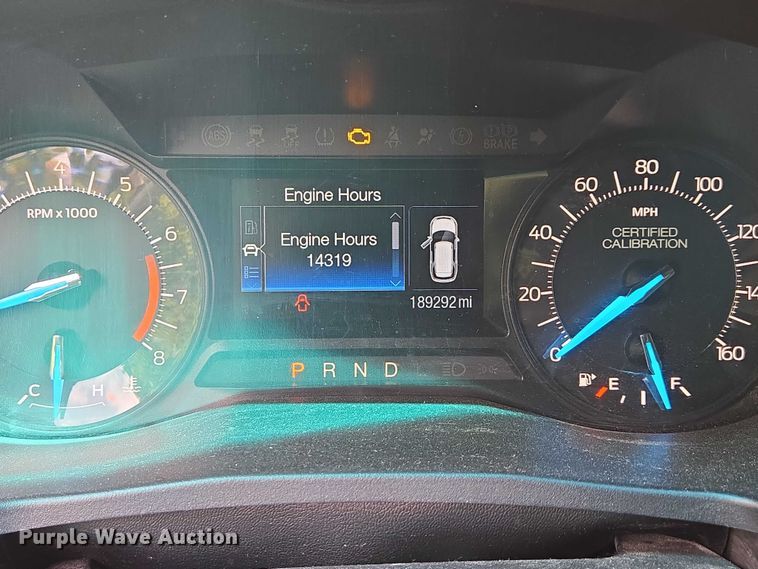 image for item EN3772 2016 Ford Explorer Police Interceptor SUV