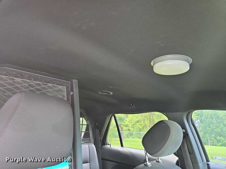 image for item EN3772 2016 Ford Explorer Police Interceptor SUV