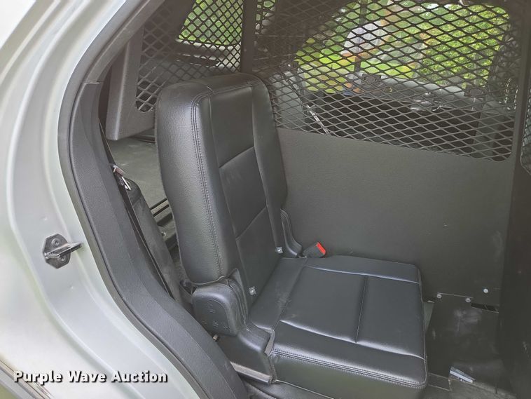 image for item EN3772 2016 Ford Explorer Police Interceptor SUV