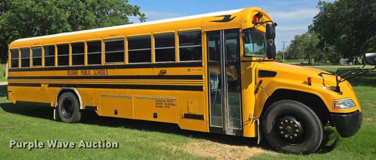 image for item EN8301 2020 BlueBird Vision school bus