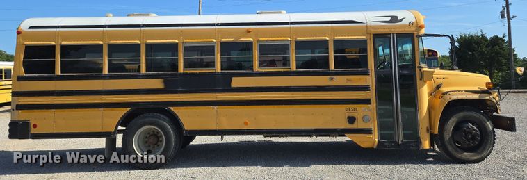 image for item EN8306 1999 Blue Bird school bus