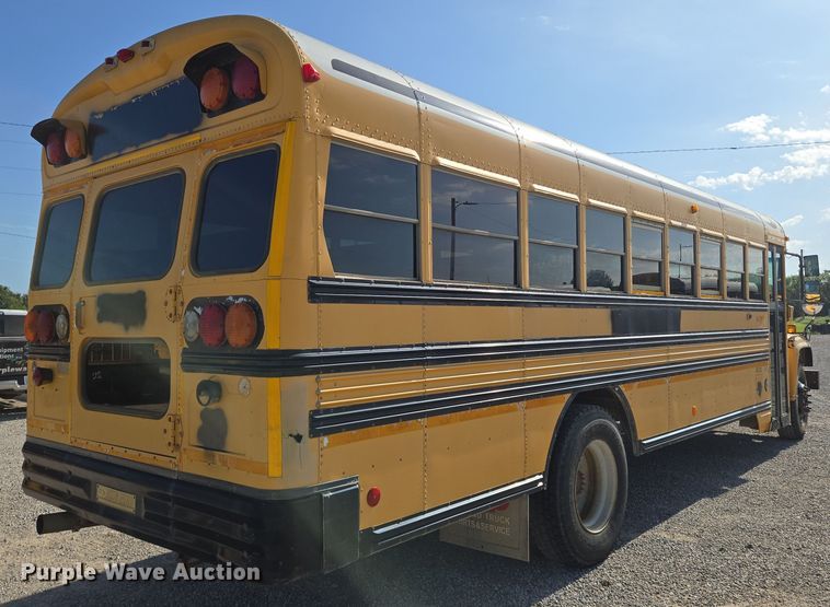 image for item EN8306 1999 Blue Bird school bus