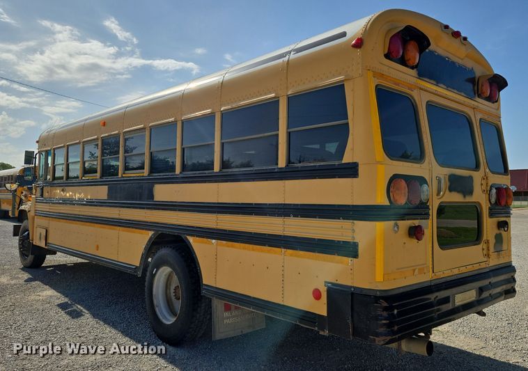 image for item EN8306 1999 Blue Bird school bus