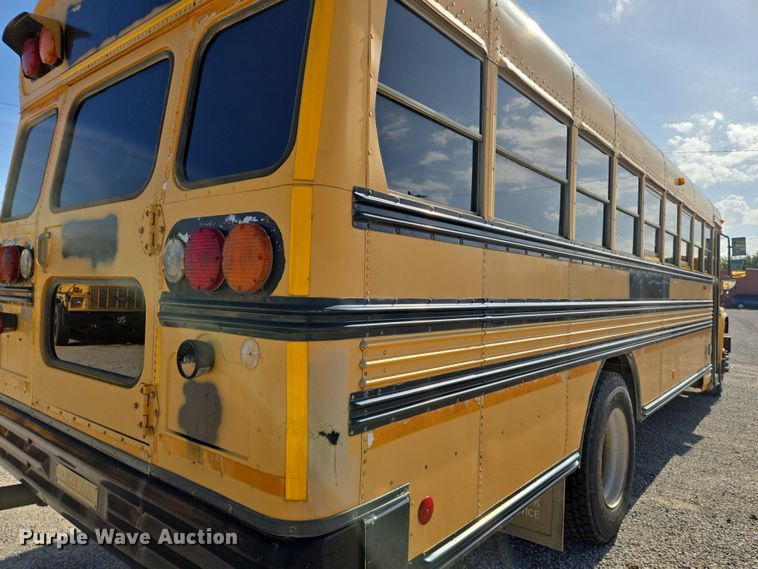 image for item EN8306 1999 Blue Bird school bus