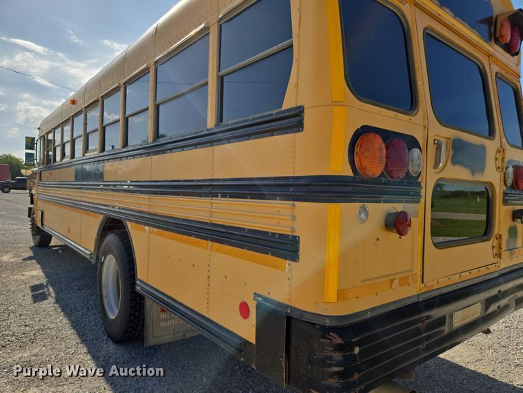 image for item EN8306 1999 Blue Bird school bus