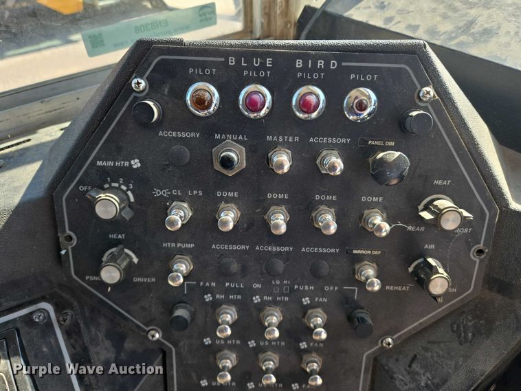 image for item EN8308 2000 Blue Bird school bus